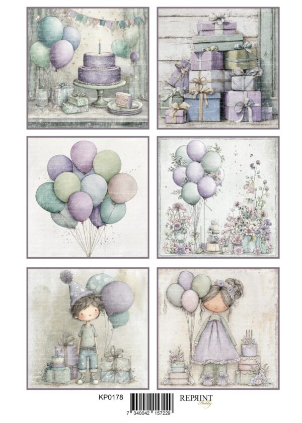 Reprint Klippeark Timeless Party - A4