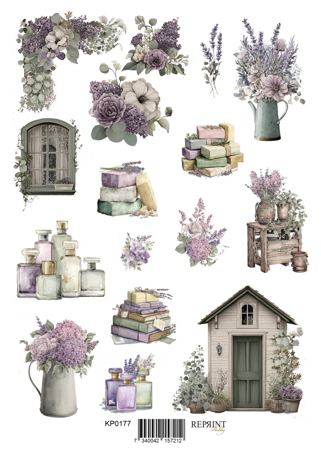 Reprint Klippeark Timeless - A4 - Bilde 1