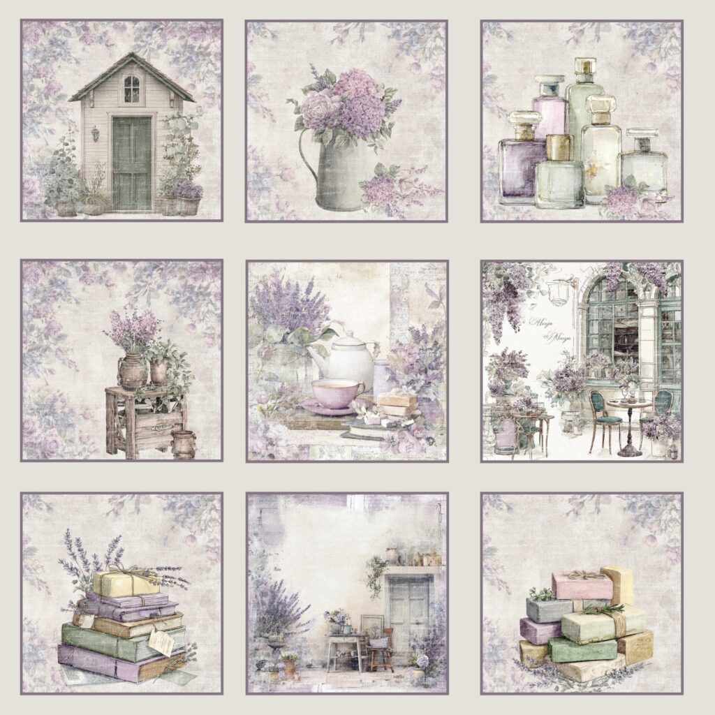Reprint Timeless - Tags 12x12