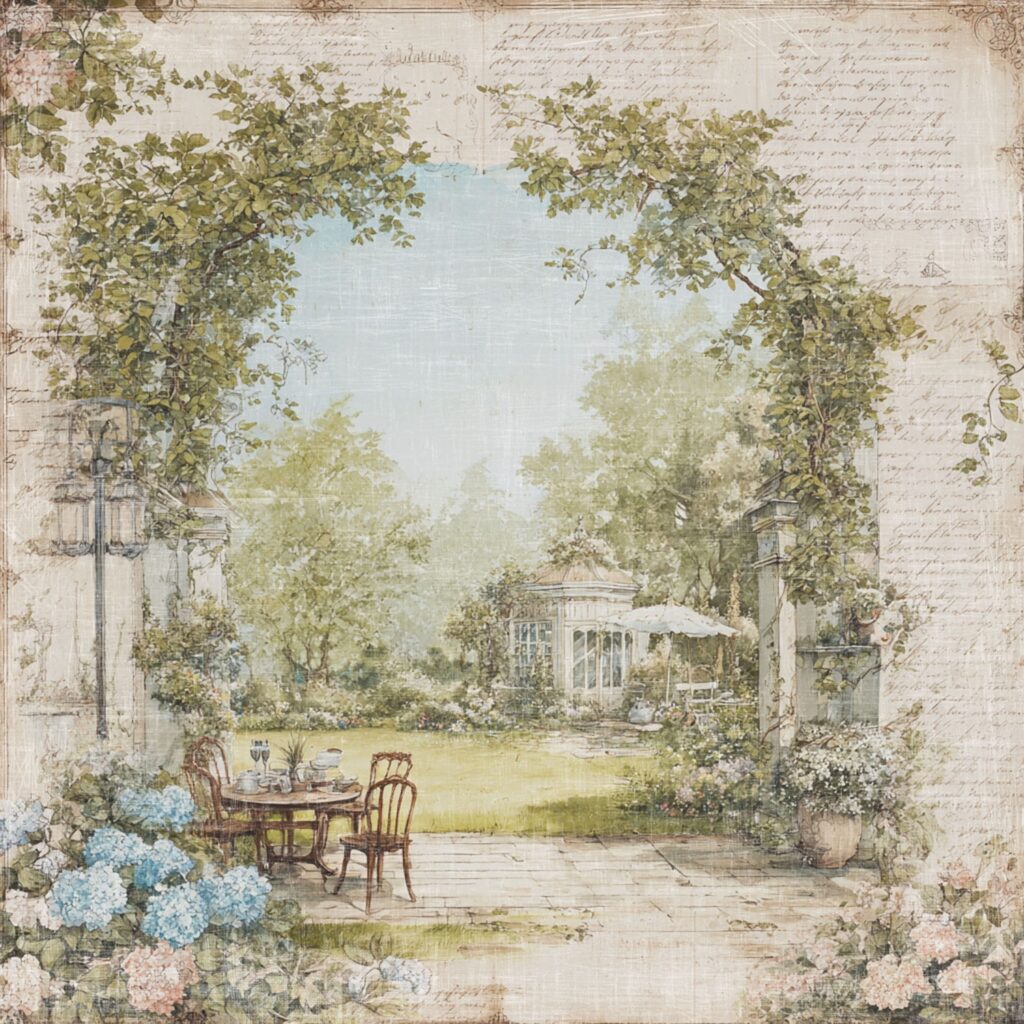 Reprint Quiet Moments - Afternoon Teal