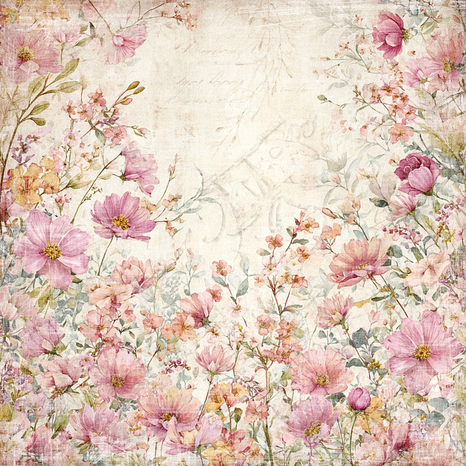 Reprint Hello Spring - Summer Meadow 12x12 - Bilde 1