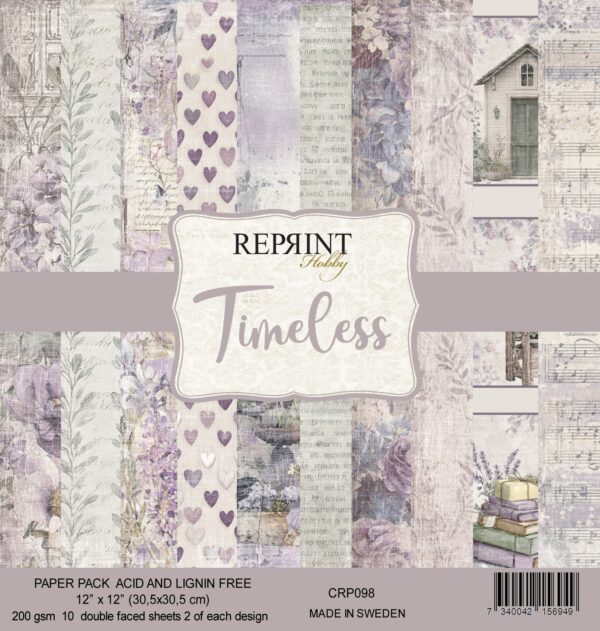 Reprint Timeless Collection Paperpack - 12X12 blokk