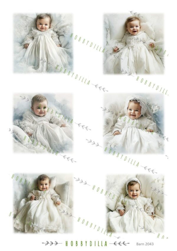 Motivark Barn 2043 M Dåpsbarn