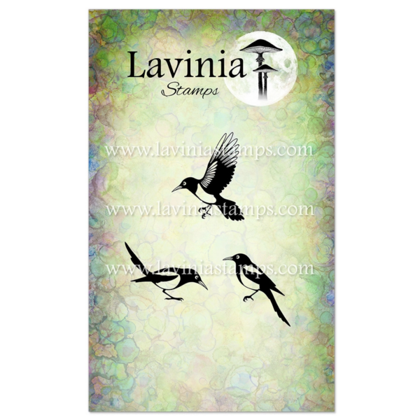 Lavinia Magpies Stamp LAV1028