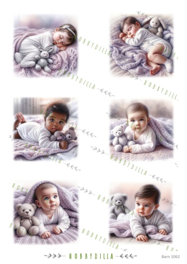 Motivark Barn 1062 M Lilla Baby