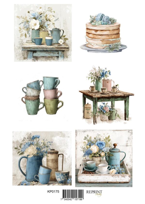 Reprint Klippeark Quiet Moments - A4