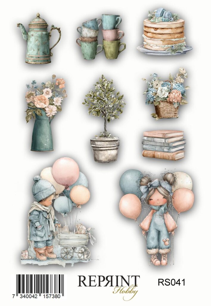 Reprint Quiet Moments  - Klistremerker