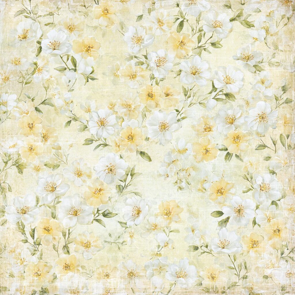 Reprint  Hello Spring Flowers