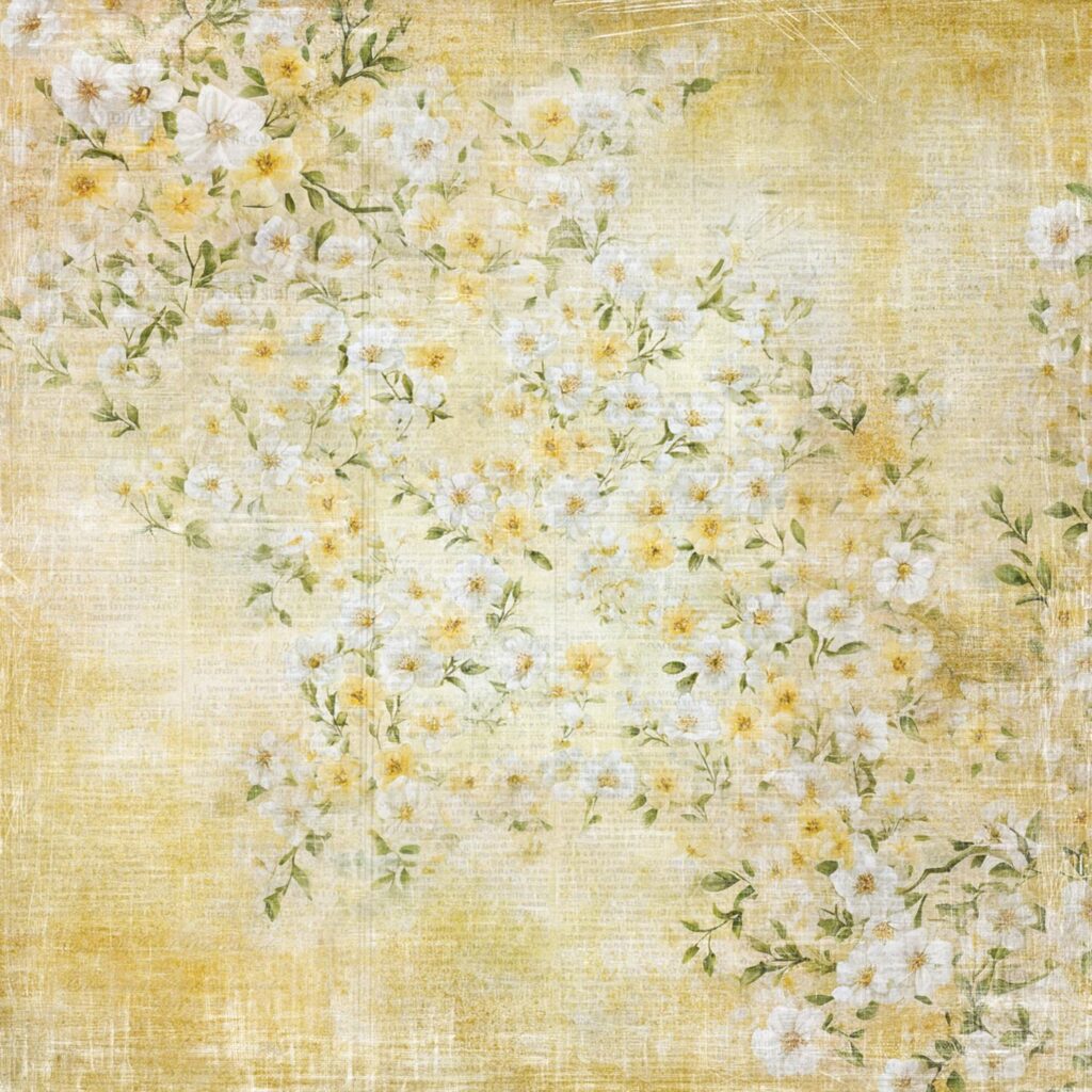 Reprint  Hello Spring Flowers