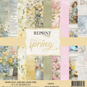 Reprint Hello Spring Collection - 6x6 Blokk - Bilde 1
