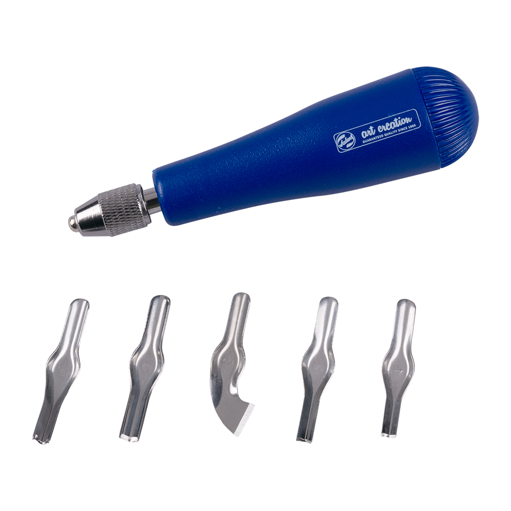 Art Creation Linoleum Cutting Tools – Sett - Bilde 1