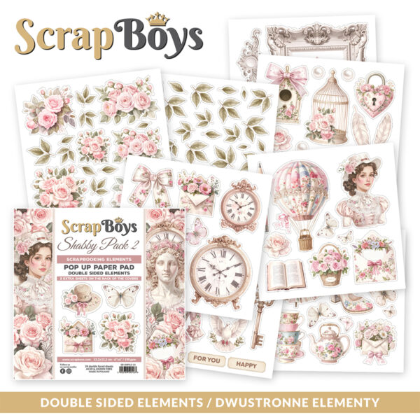 ScrapBoys Shabby Pack 2 - 11 Pop Up