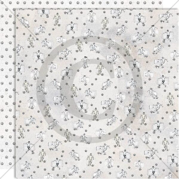 Papirdeign Fremtidsdrøm - Fotballspillere