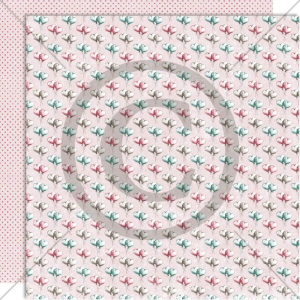 Papirdeign Fremtidsdrøm - Hjerteballonger