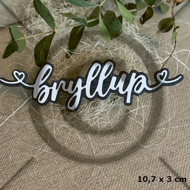 Papirdesign Dies -  Bryllup 4 - Bilde 1