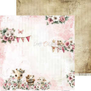 Craft O`Clock Baby Girl Universe - a set of papers 30,5x30,5cm - Bilde 6