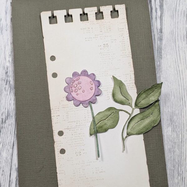 Gummiapan Die  Blomstersett no.2