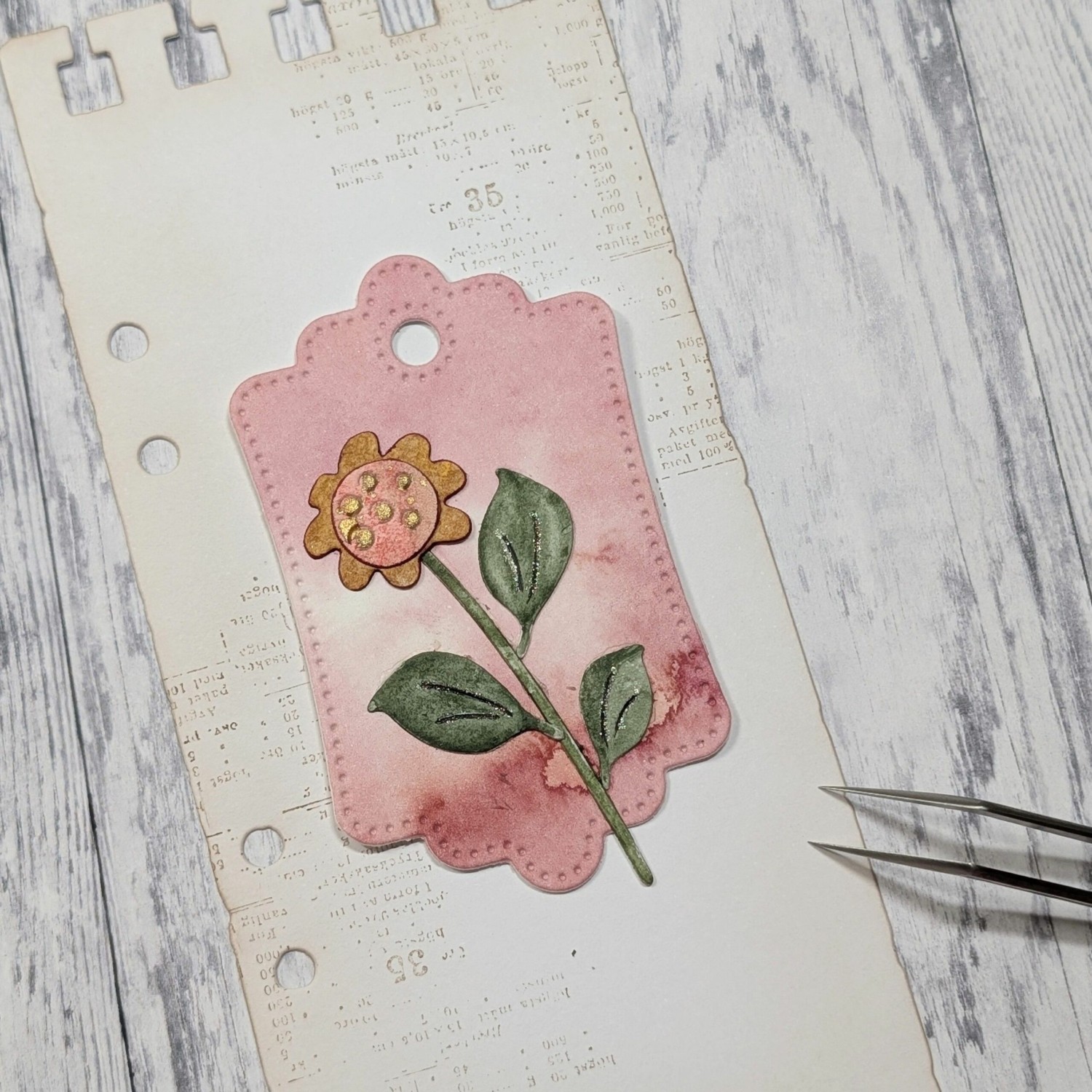 Gummiapan Die  Blomstersett no.2 - Bilde 3