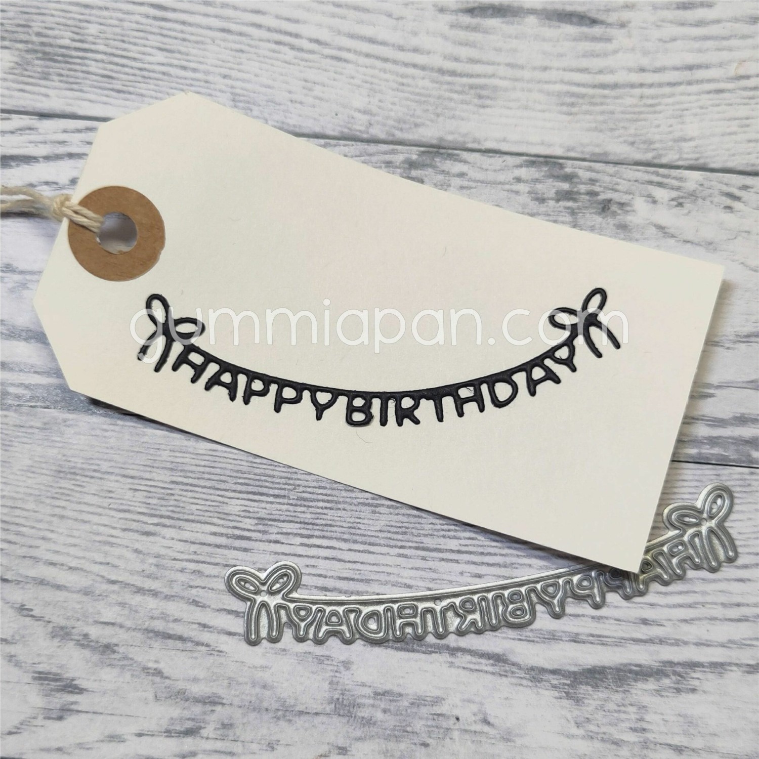 Gummiapan  Happy Birthday på Tråd - Bilde 1