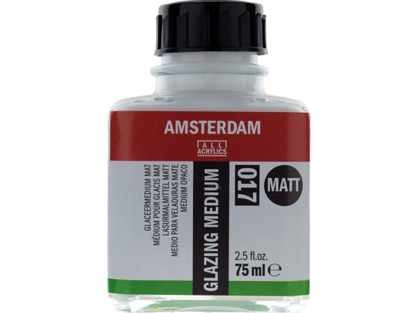 Amsterdam Glazing Medium 017 – Matt – 75ml