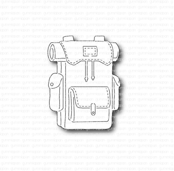 Gummiapan Dies Ryggsekk