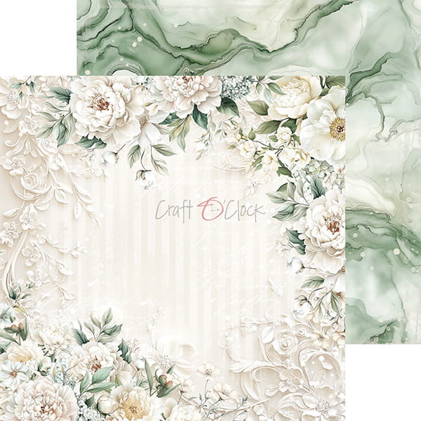 Craft O`Clock Cherished Memories - a set of papers 6x6 Blokk