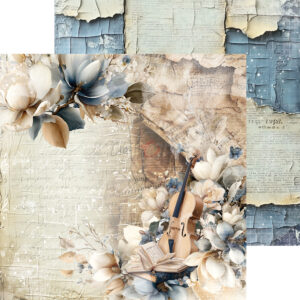 Craft O`Clock Melody Of my Soul - a set of papers 6x6 Blokk - Bilde 3