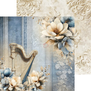 Craft O`Clock Melody Of my Soul - a set of papers 6x6 Blokk - Bilde 4