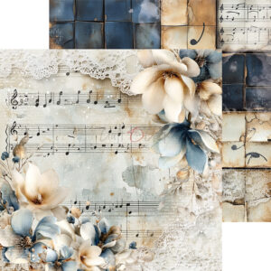 Craft O`Clock Melody Of my Soul - a set of papers 6x6 Blokk - Bilde 5
