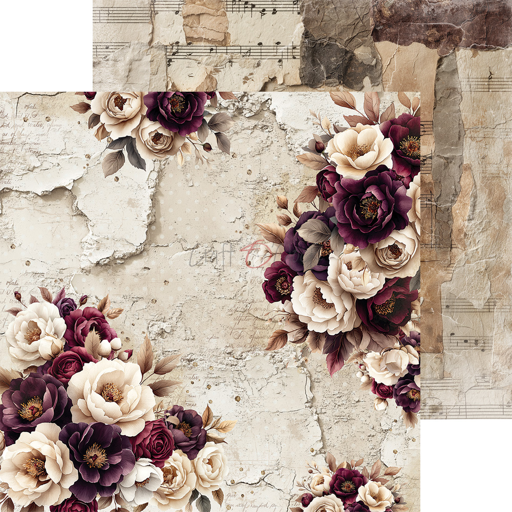 Craft O`Clock Pluml & Caramel - Mix sett 8x8 Blokk - Bilde 4