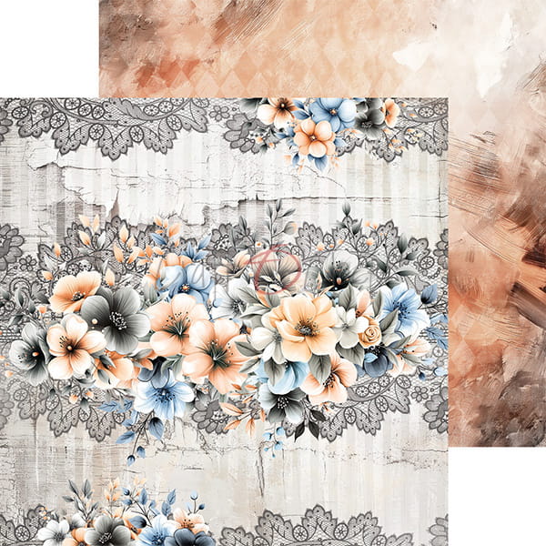 Craft O`Clock Nighttime Chill - Mix sett 8x8 Blokk