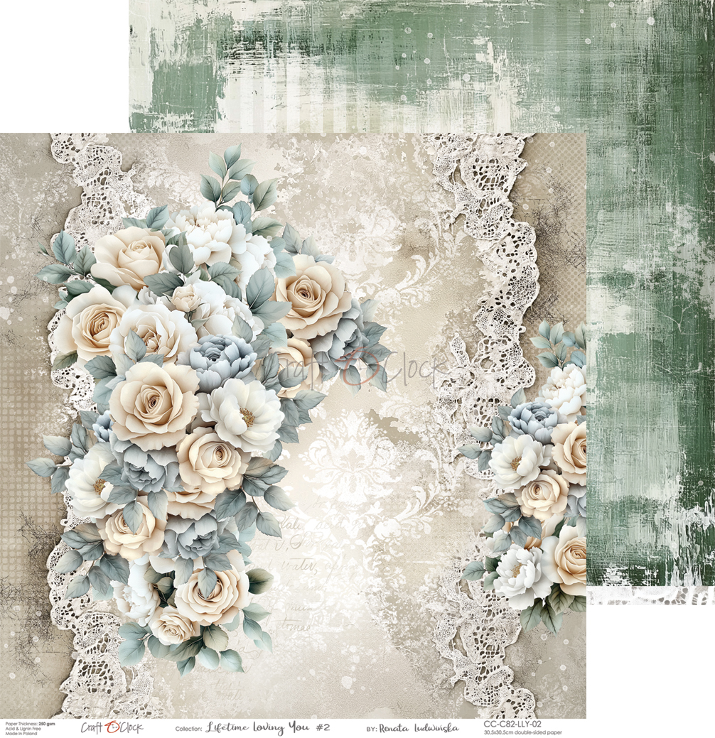 Craft O`Clock Melody of my Soul - 12x12 Blokk - Bilde 2