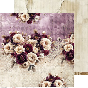 Craft O`Clock Plum Caramel - a set of papers 12x12 Blokk - Bilde 2