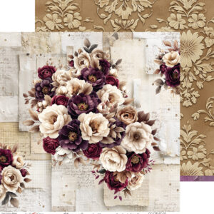 Craft O`Clock Plum Caramel - a set of papers 12x12 Blokk - Bilde 5