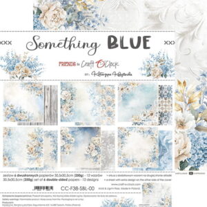Craft O`Clock Something Blue - a set of papers 12x12 Blokk - Bilde 8