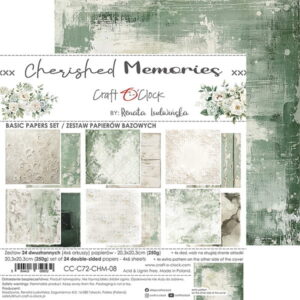 Craft O`Clock Cherished Memories -  8x8 Blokk - Bilde 7