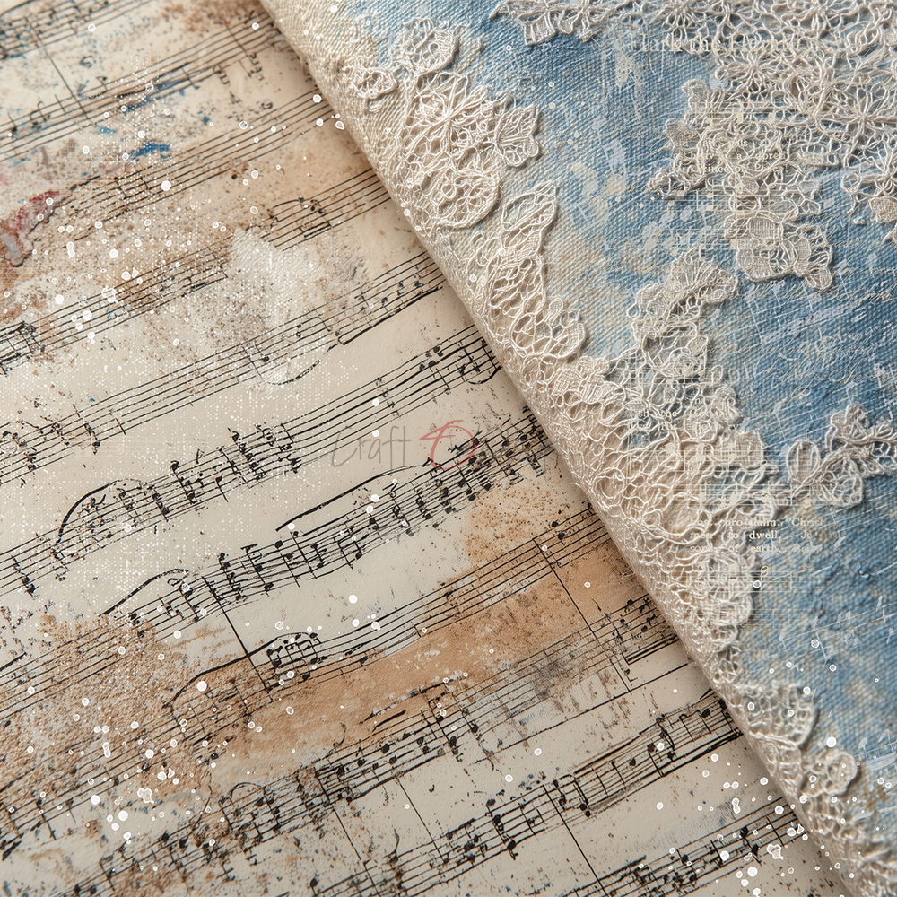 Craft O`Clock Melody of my Soul - Mix sett 8x8 Blokk - Bilde 15