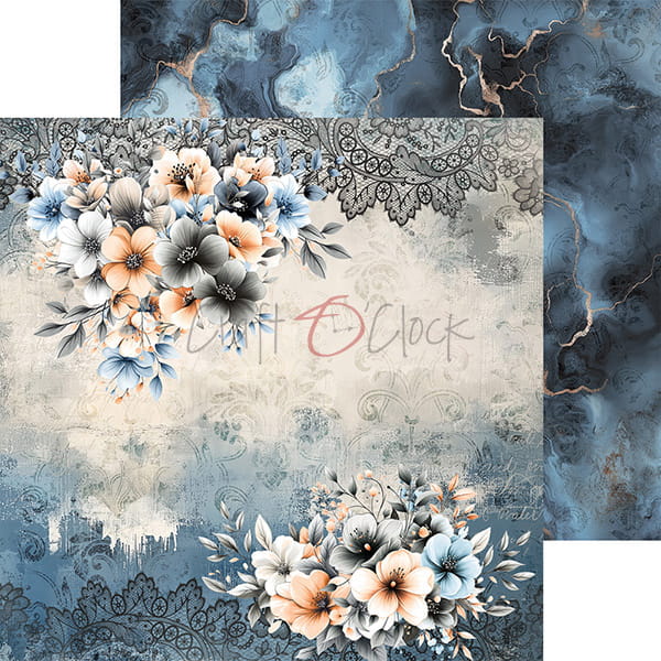 Craft O`Clock Nighttime Chill - Mix sett 8x8 Blokk