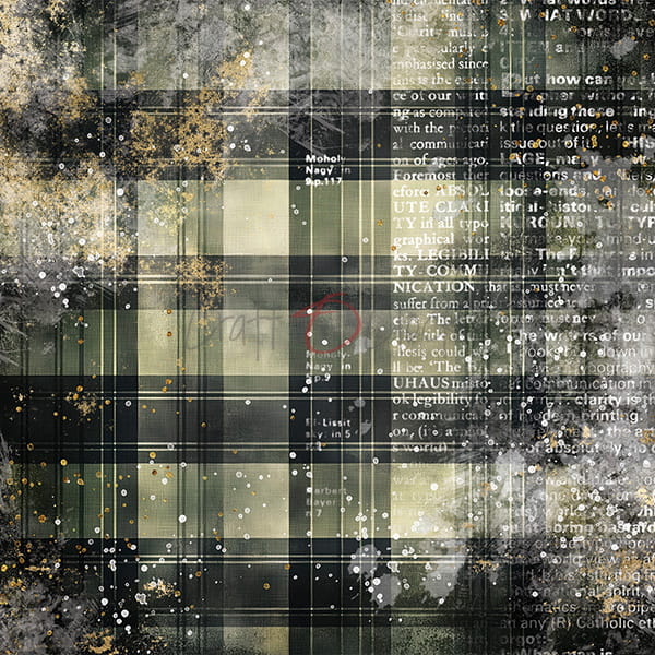 Craft O`Clock The November Man - Mix sett 8x8 Blokk