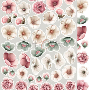 Craft O`Clock Baby Girl Universe - Mix Sett med 18 stk Klippeark - Bilde 2