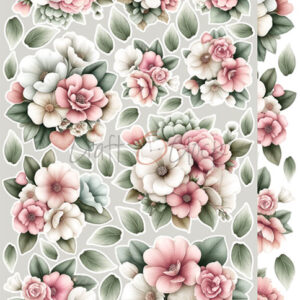 Craft O`Clock Baby Girl Universe - Mix Sett med 18 stk Klippeark - Bilde 3