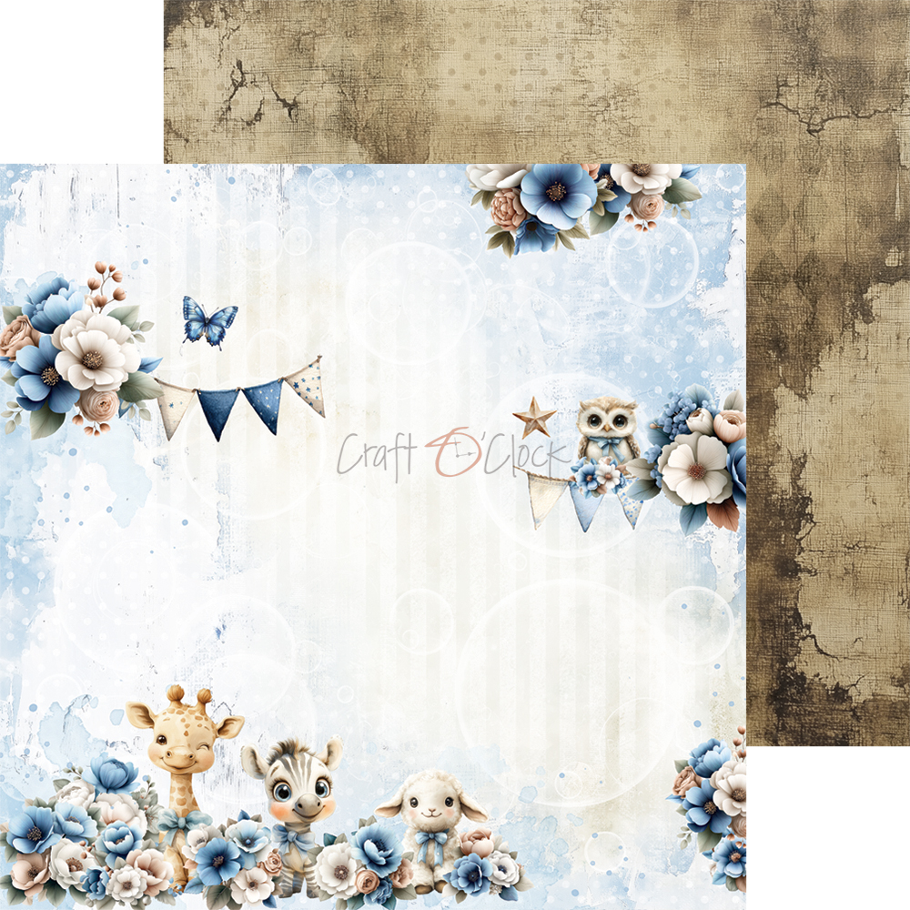 Craft O`Cloc Baby Boy Universe Mix sett 8X8 Blokk - Bilde 6