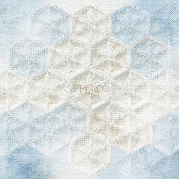 Craft O`Cloc Baby Boy Universe Mix sett 8X8 Blokk