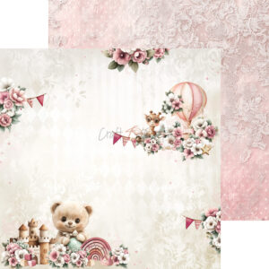 Craft O`Cloc Baby Girl Universe Mix sett 8X8 Blokk - Bilde 2