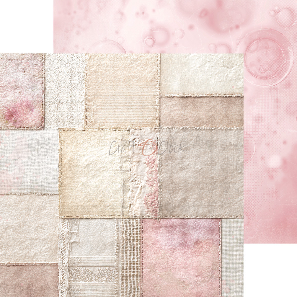 Craft O`Cloc Baby Girl Universe Mix sett 8X8 Blokk - Bilde 7