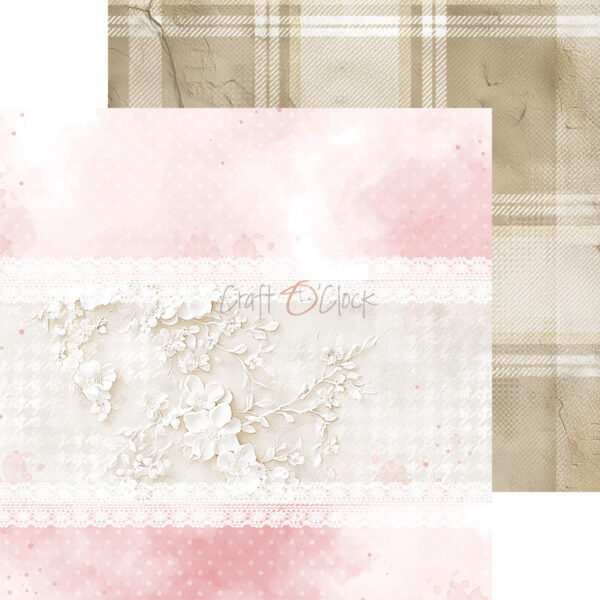 Craft O`Cloc Baby Girl Universe Mix sett 8X8 Blokk