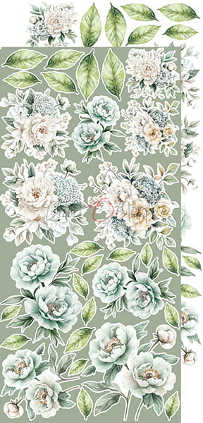 Craft O`Clock Cherished Memories Sett med 18 stk Klippeark