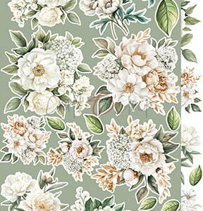 Craft O`Clock Cherished Memories Sett med 18 stk Klippeark - Bilde 9