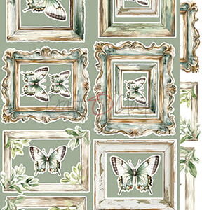 Craft O`Clock Cherished Memories Sett med 18 stk Klippeark - Bilde 11