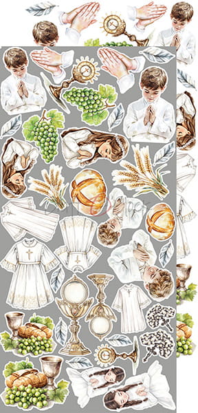 Craft O`Clock Cherished Memories Sett med 18 stk Klippeark